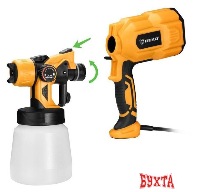 Краскораспылитель Deko DKSG55K1 HVLP 5