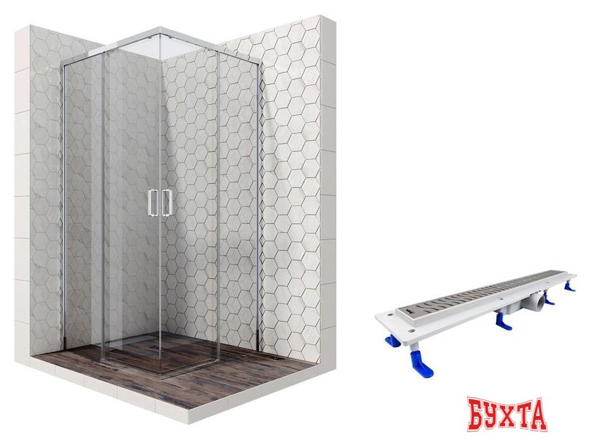 Душевой уголок Ambassador Set 11011104-ST6