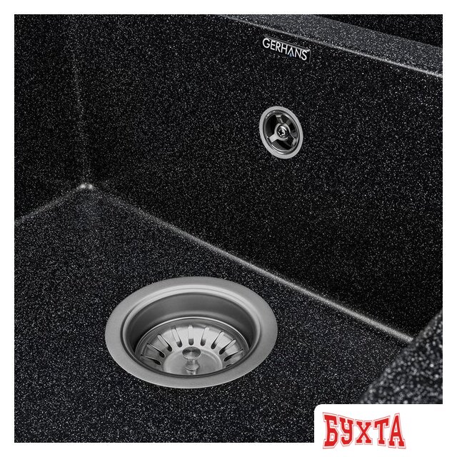 Кухонная мойка Gerhans C10 (черный) 5