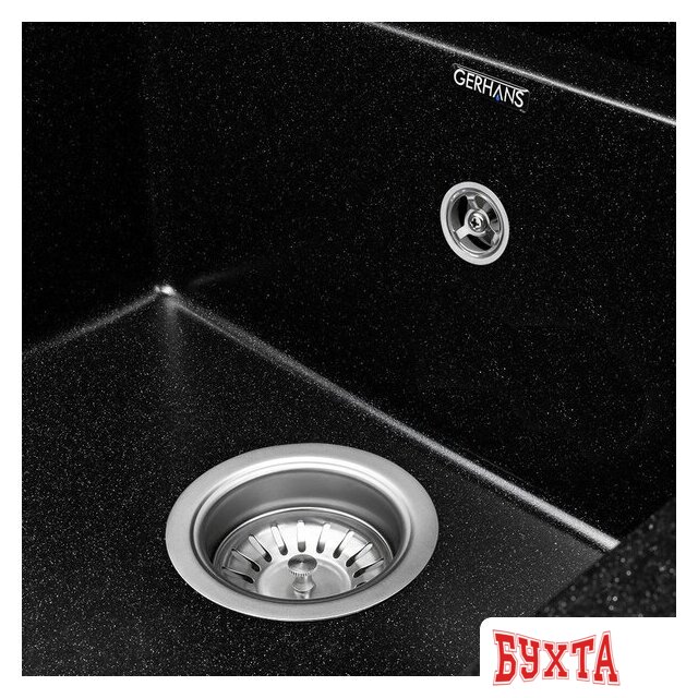Кухонная мойка Gerhans C10 (оникс) 5