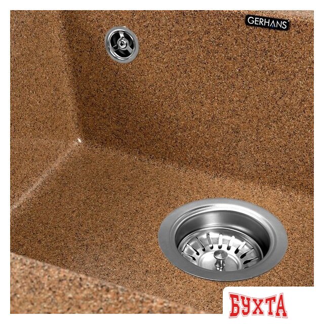 Кухонная мойка Gerhans A11 (терракотовый) 4