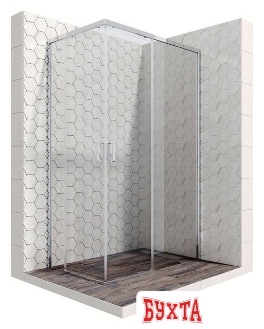 Душевой уголок Ambassador Queen 11011106R 120х80