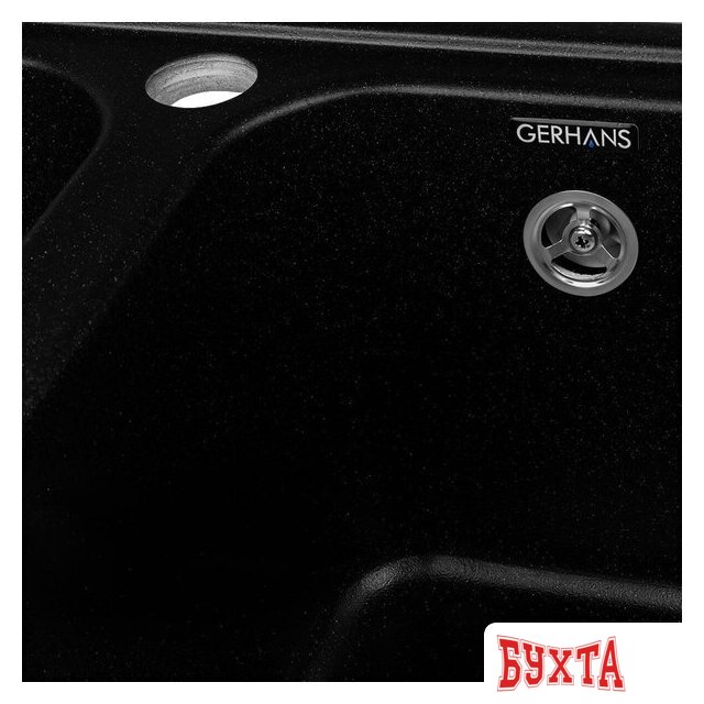 Кухонная мойка Gerhans C02 (оникс) 5
