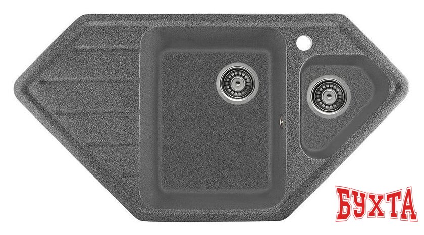 Кухонная мойка Gerhans E10 (графит)