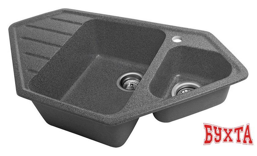 Кухонная мойка Gerhans E10 (графит) 3