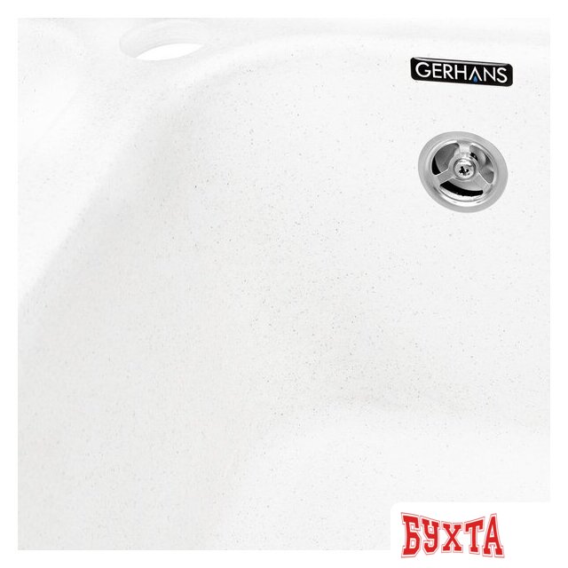 Кухонная мойка Gerhans C02 (белый) 5