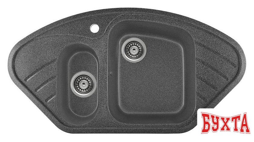 Кухонная мойка Gerhans E02 (графит)