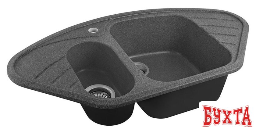 Кухонная мойка Gerhans E02 (графит) 3
