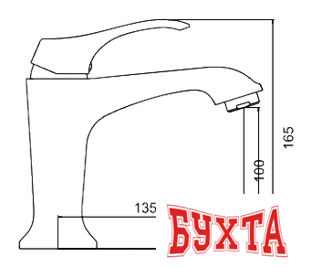 Смеситель Ledeme H42 L1042 2