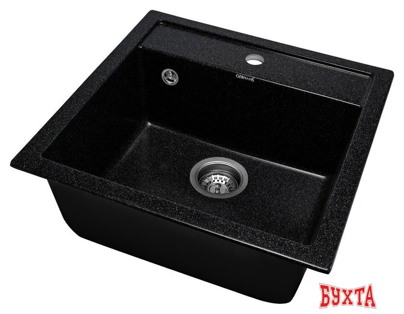 Кухонная мойка Gerhans A11 (черный) 3