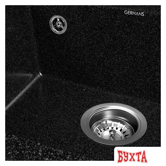 Кухонная мойка Gerhans A11 (черный) 4
