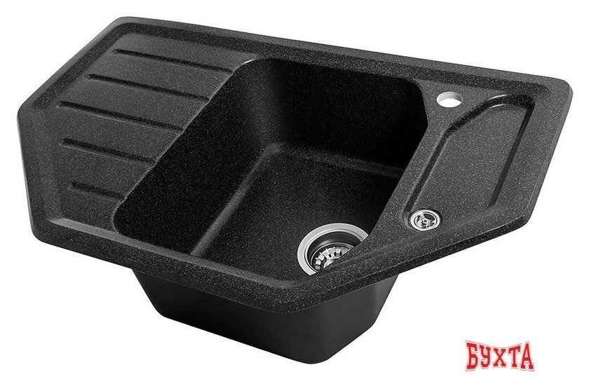Кухонная мойка Gerhans E08 (черный) 3