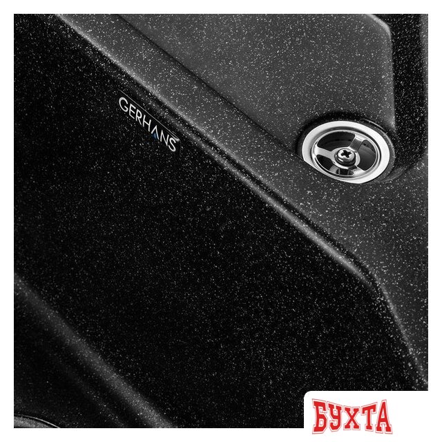 Кухонная мойка Gerhans E08 (черный) 5