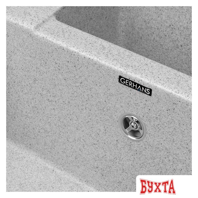 Кухонная мойка Gerhans C01 (серый) 5