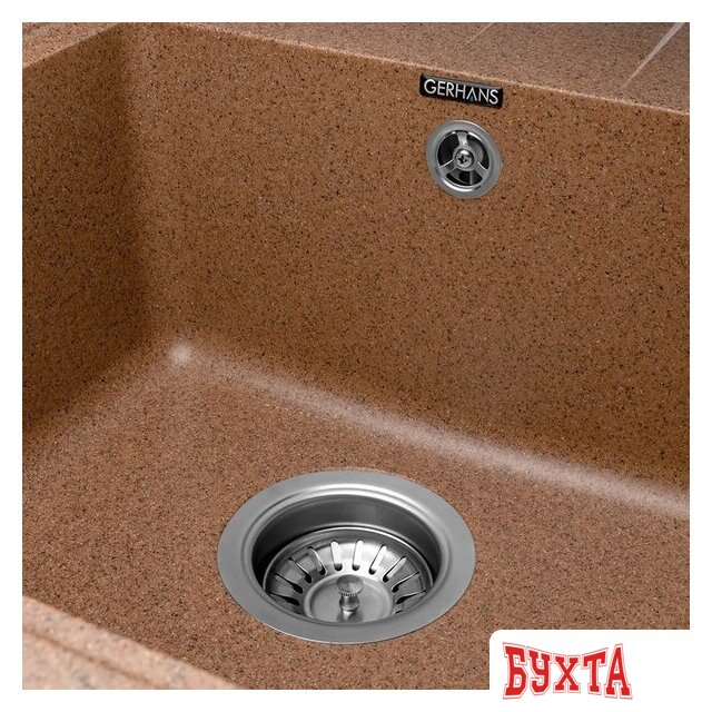 Кухонная мойка Gerhans B15 (терракот) 4
