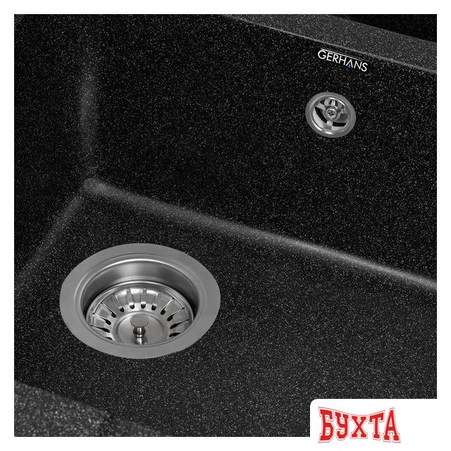 Кухонная мойка Gerhans E10 (черный) 4