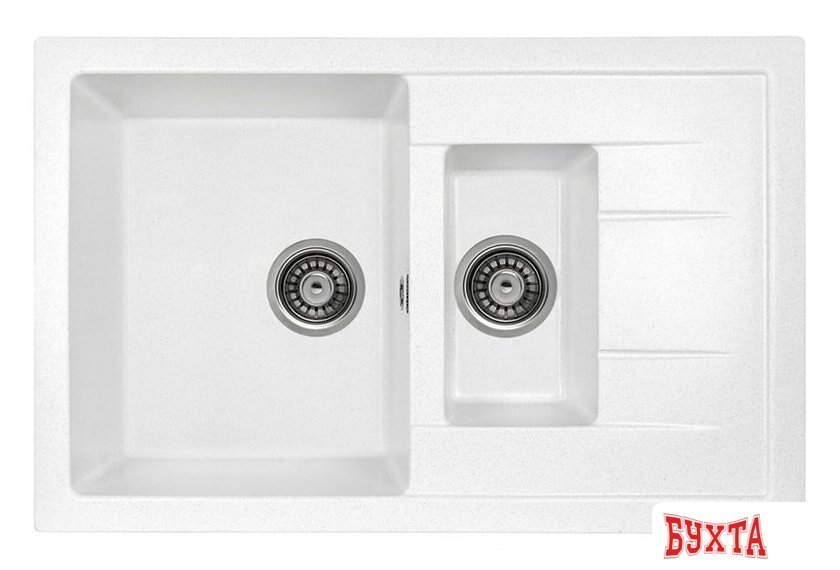 Кухонная мойка Gerhans C10 (белый)