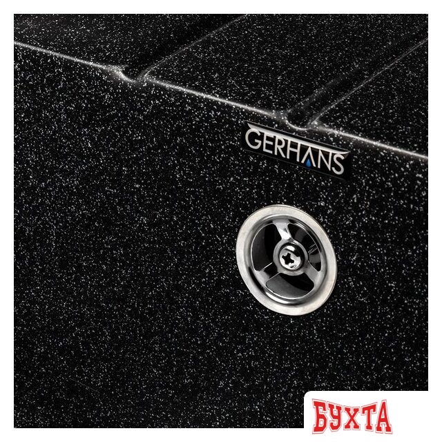 Кухонная мойка Gerhans B20 (черный) 5