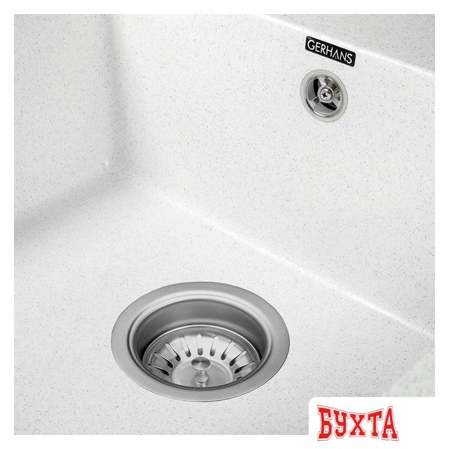 Кухонная мойка Gerhans B27 (белый) 4
