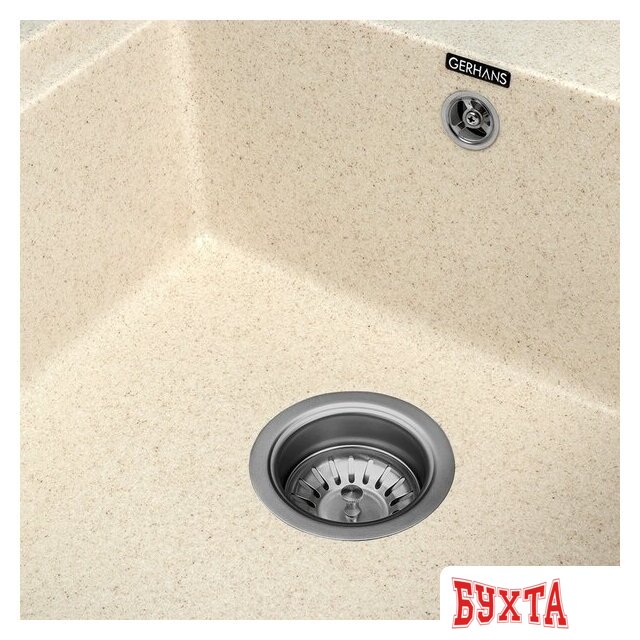 Кухонная мойка Gerhans B28 (бежевый) 5