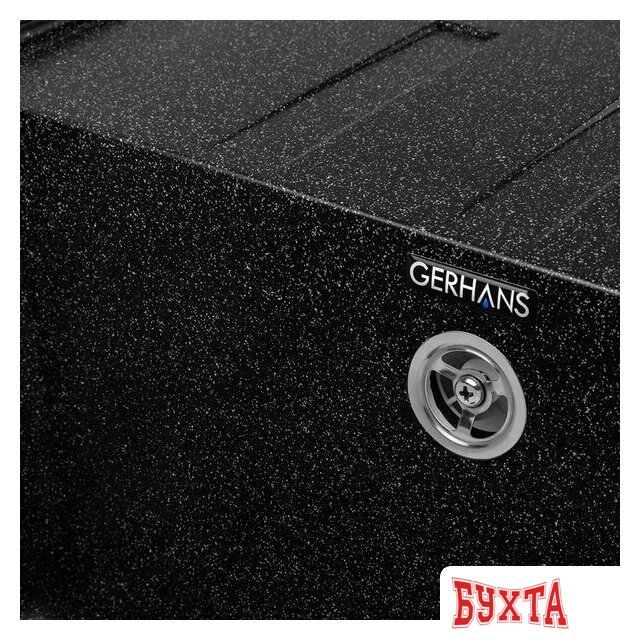 Кухонная мойка Gerhans B15 (черный) 5