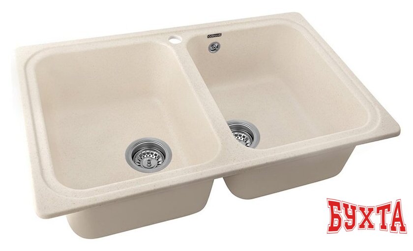Кухонная мойка Gerhans C02 (бежевый) 3