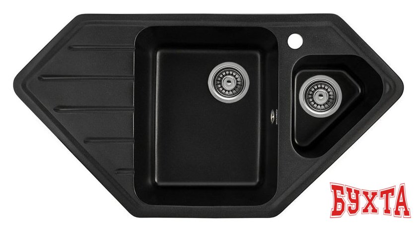 Кухонная мойка Gerhans E10 (оникс) 1
