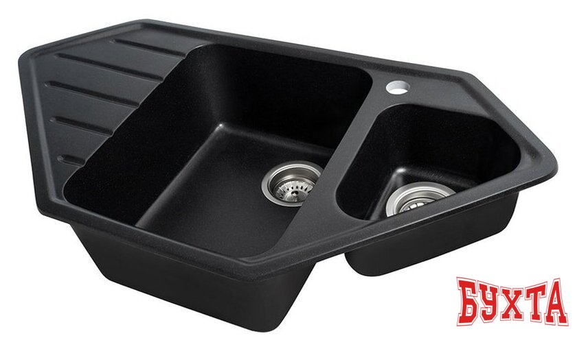 Кухонная мойка Gerhans E10 (оникс) 3