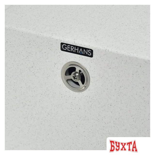 Кухонная мойка Gerhans В19 (белый) 4