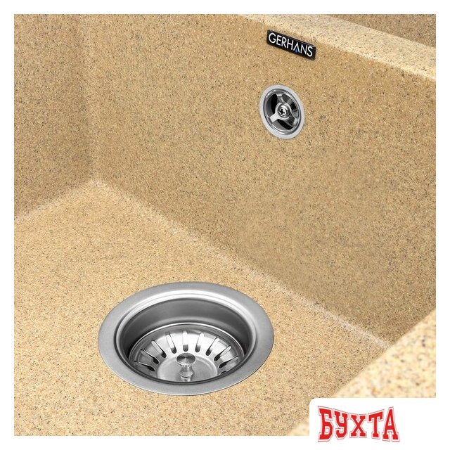 Кухонная мойка Gerhans C10 (песочный) 4
