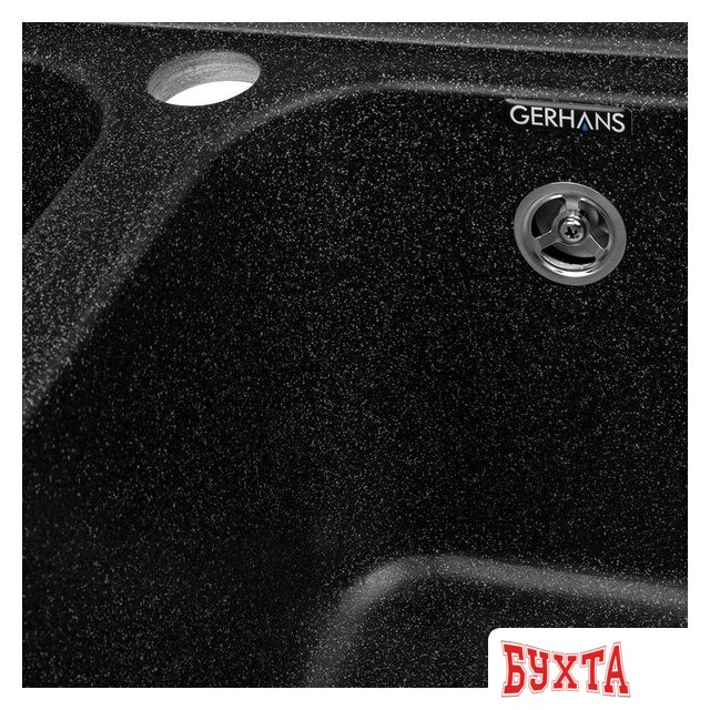 Кухонная мойка Gerhans C02 (черный) 5