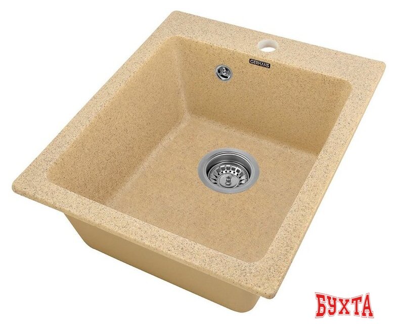 Кухонная мойка Gerhans A10 (песочный) 3