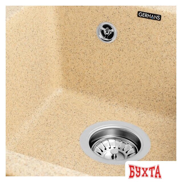 Кухонная мойка Gerhans A10 (песочный) 4