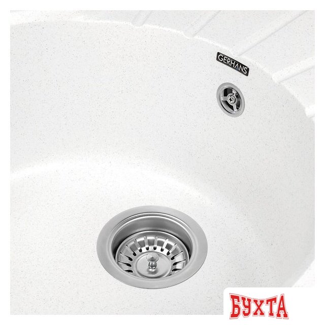 Кухонная мойка Gerhans A02 (белый) 4