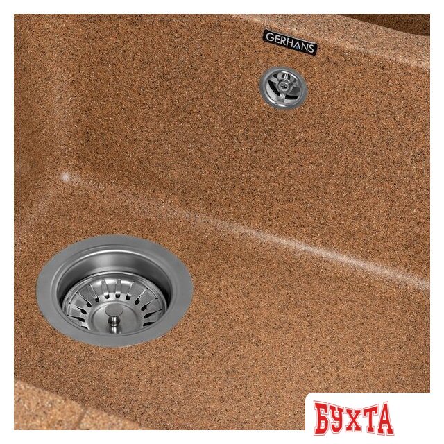 Кухонная мойка Gerhans E10 (терракот) 4