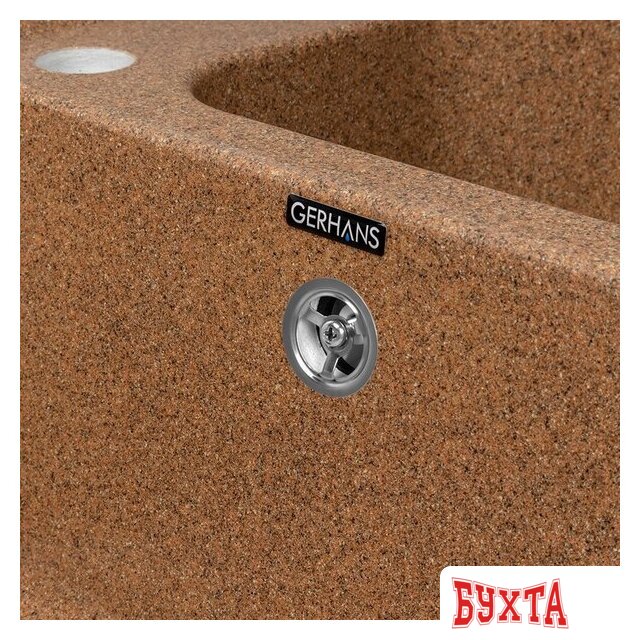 Кухонная мойка Gerhans E10 (терракот) 5