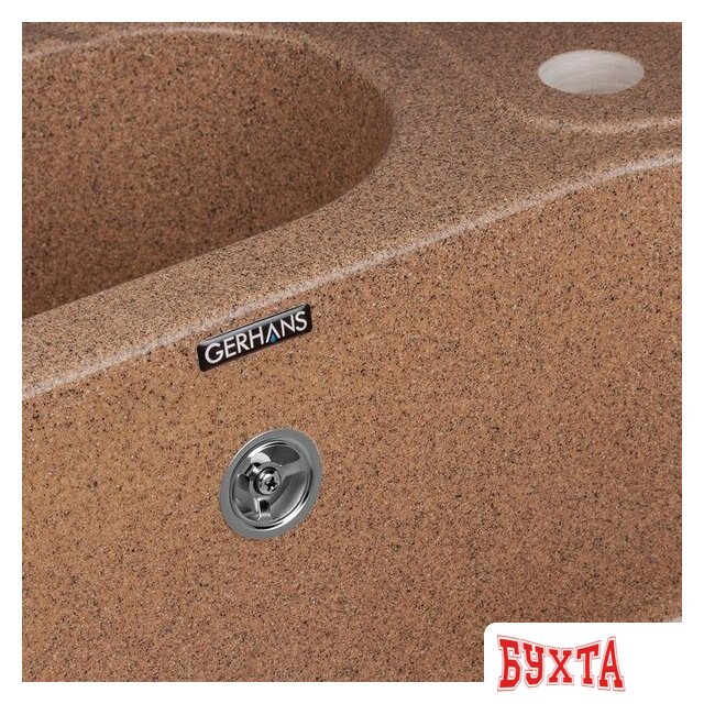 Кухонная мойка Gerhans E02 (терракот) 5