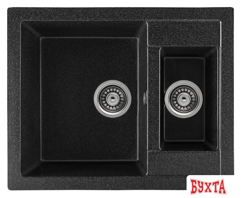 Кухонная мойка Gerhans C01 (черный) 1