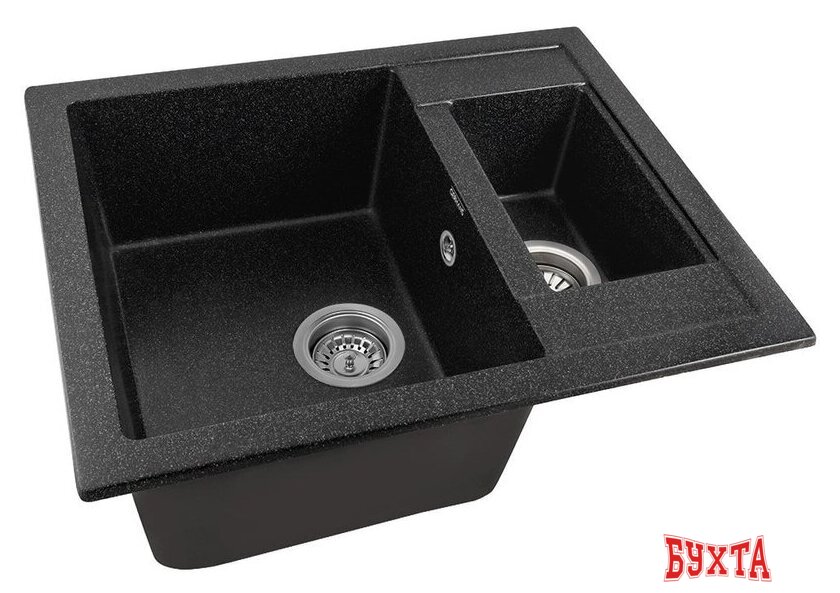 Кухонная мойка Gerhans C01 (черный) 3