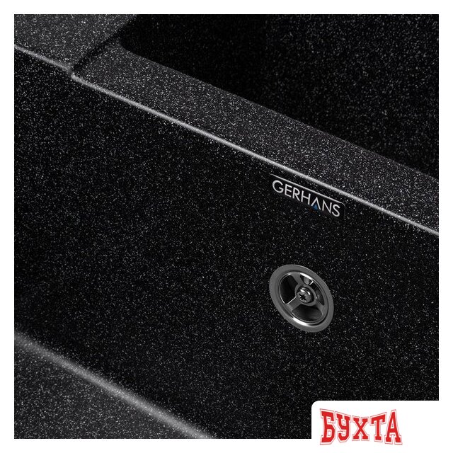 Кухонная мойка Gerhans C01 (черный) 5