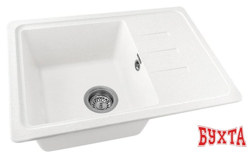 Кухонная мойка Gerhans B15 (белый) 3