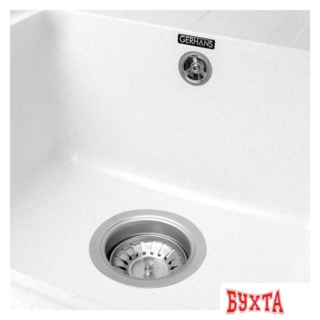 Кухонная мойка Gerhans B15 (белый) 4