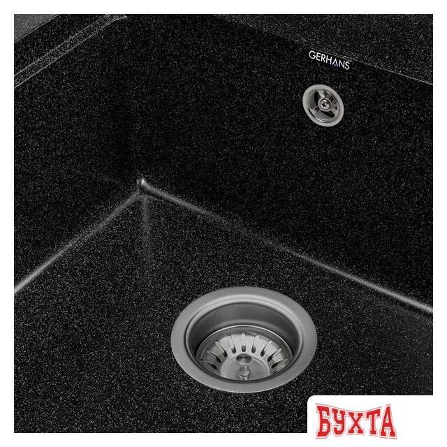 Кухонная мойка Gerhans B28 (черный) 5