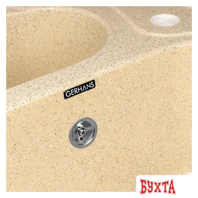 Кухонная мойка Gerhans E02 (песочный) 5