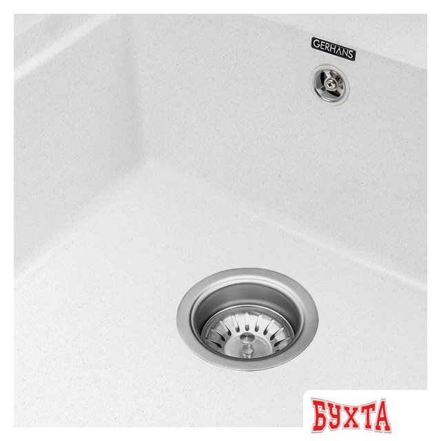 Кухонная мойка Gerhans B28 (белый) 5