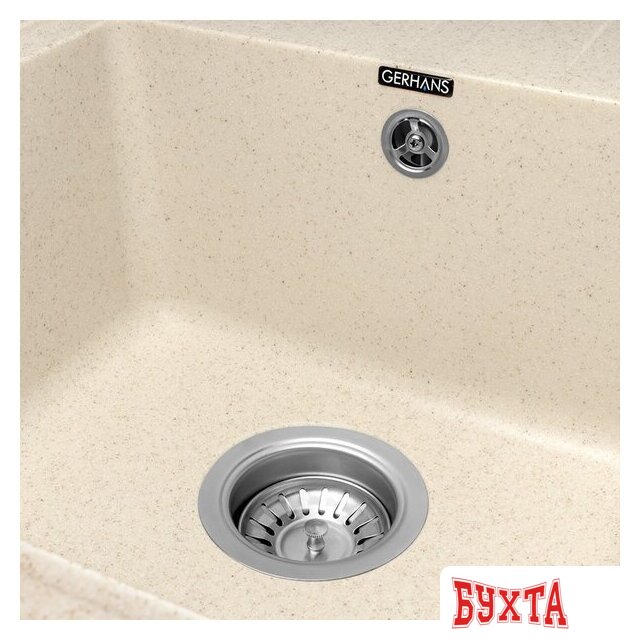Кухонная мойка Gerhans B15 (бежевый) 4