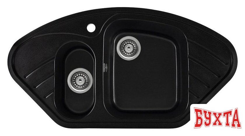 Кухонная мойка Gerhans E02 (оникс) 1
