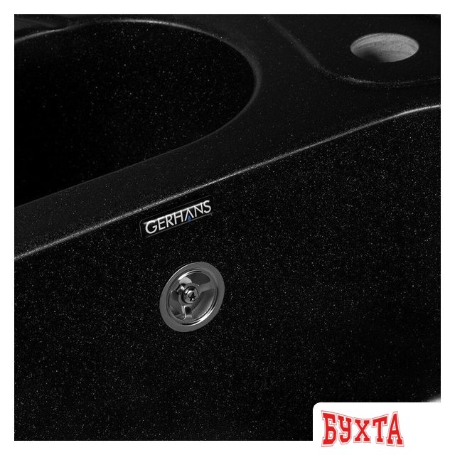Кухонная мойка Gerhans E02 (оникс) 5