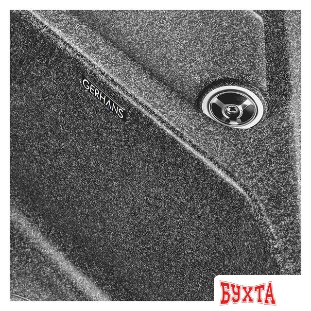 Кухонная мойка Gerhans E08 (графит) 5