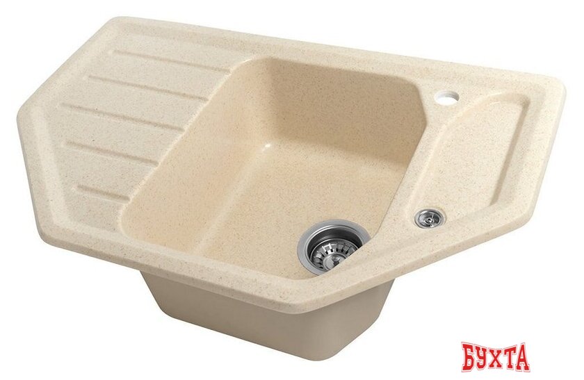 Кухонная мойка Gerhans E08 (бежевый) 3